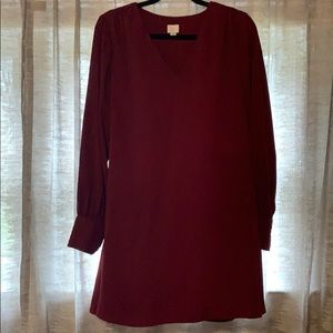 A new day shift long sleeve dress